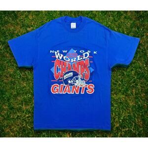 New York Giants 1990 World Champs Super Bowl XXV T-Shirt Vintage Size M USA